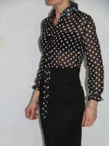 robe noir de soirée  