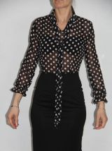 robe noir de soirée  