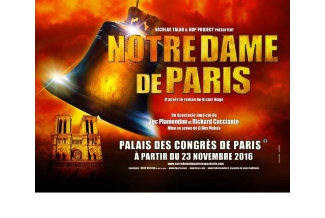 1 Billet - Spectacle Notre Dame De Paris