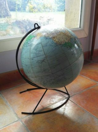 Globe terrestre Girard et Barrère
