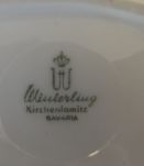 plat ovale perdrix signé winterling