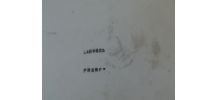 plat rond marquise en porcelaine de Limoges