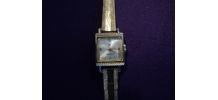 montre ancienne lip dauphine plaqué or .fonctionne