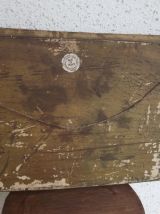 cadre ancien bois sculpté