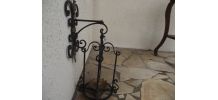 ancienne applique fer forgé