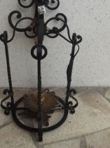 ancienne applique fer forgé