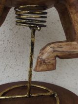 cheval bois de décoration