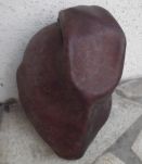 masque en cuir tres ancien