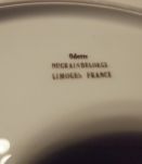 assiette de décoration 