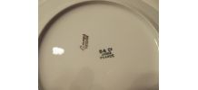 jolie assiette sanglier en porcelaine de Limoges