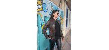 Blouson en cuir