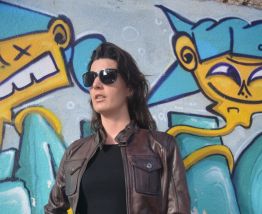 Blouson en cuir