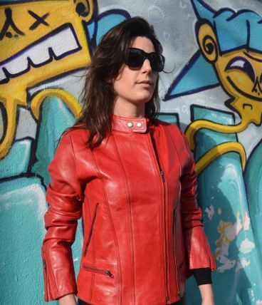 Veste en cuir