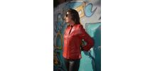 Veste en cuir