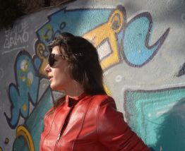 Veste en cuir