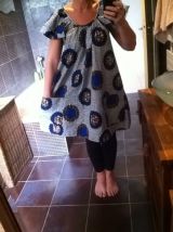 Robe tunique wax