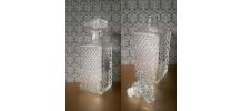 Carafe en verre vintage