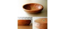Coupelle en bois artisanale vintage