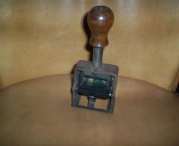 ANCIEN TAMPON PERIODE 1940/50