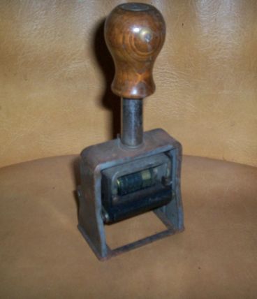 ANCIEN TAMPON PERIODE 1940/50