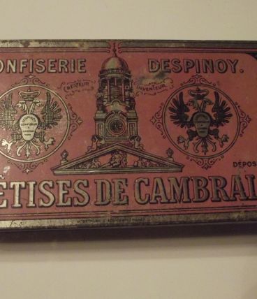 très ancienne boite bêtises de cambrai