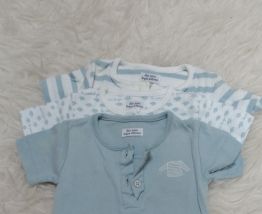 Lot de 3 bodys garçon 3 mois Armor-Lux