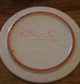 dessous de plat VALLAURIS signé KAROLE