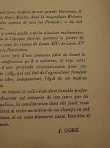 tres ancien livre sur la vie des paysans 1923