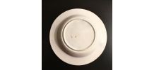 Assiette creuse en faïence début XXème siècle 