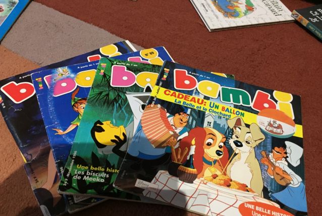 Lot de revues Bambis 1996