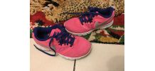 Nike free run rose et bleu 