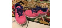 Nike free run rose et bleu 