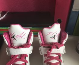 Jordan blanche et rose 