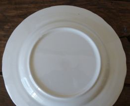 Assiette rétro vendanges