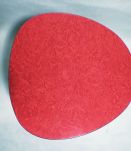 Tabouret formica rouge