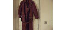 manteau cuir vintage