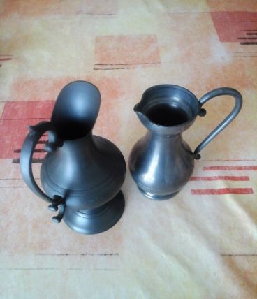 Petit Pots en étain