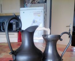 Petit Pots en étain