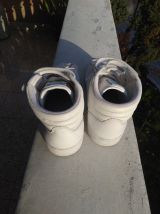 Reebok blanches montantes retro