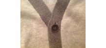 Gilet gris chiné