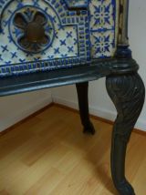 Poêle en fonte émaillée bicolore
