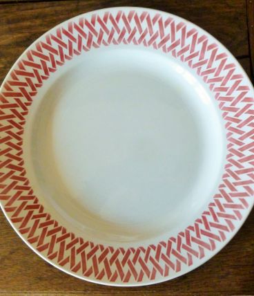 Grand plat rond