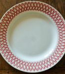 Grand plat rond