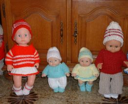 Poupées, baigneurs.