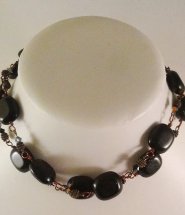 Collier noir