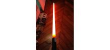Lampe tube rouge