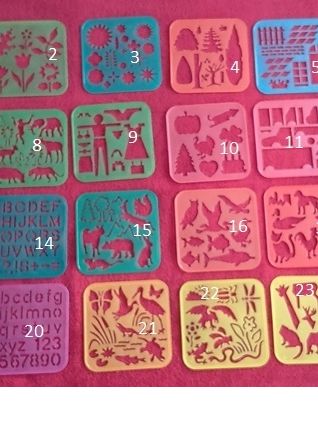 Pochoirs Tupperware