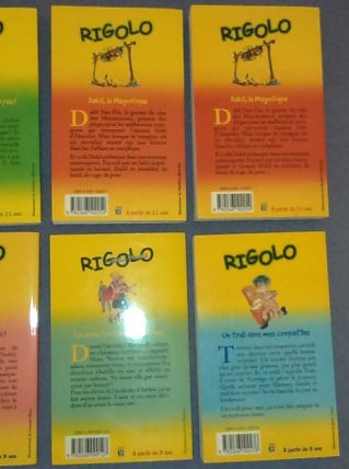 Livres collection Rigolo
