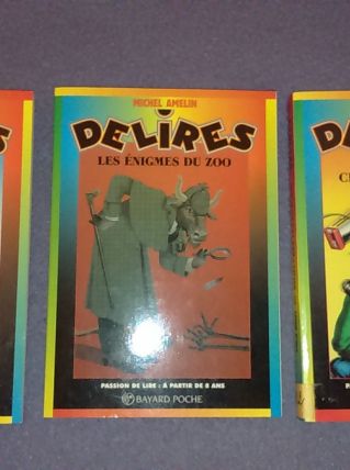 Livres collection Délire