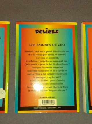 Livres collection Délire